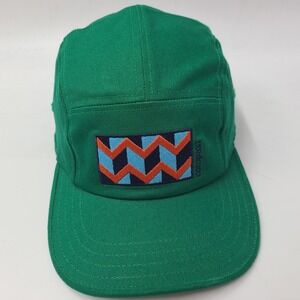 Cotopaxi Hat Strapback 5 Panel Green Skate Skateboard Surf Camper Outdoors Men